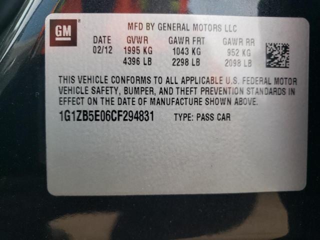 Photo 11 VIN: 1G1ZB5E06CF294831 - CHEVROLET MALIBU 