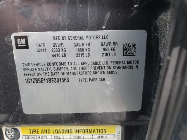 Photo 11 VIN: 1G1ZB5E11BF301563 - CHEVROLET MALIBU 