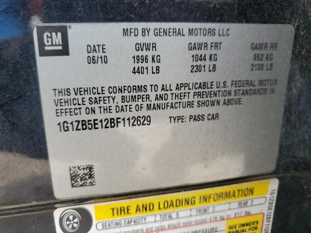 Photo 11 VIN: 1G1ZB5E12BF112629 - CHEVROLET MALIBU LS 