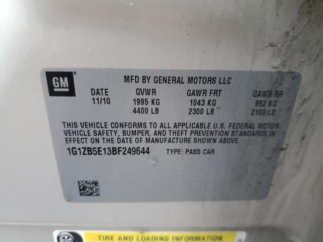 Photo 11 VIN: 1G1ZB5E13BF249644 - CHEVROLET MALIBU LS 