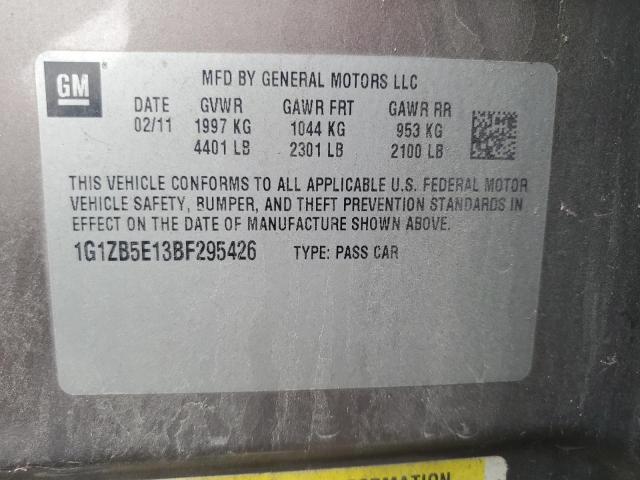 Photo 11 VIN: 1G1ZB5E13BF295426 - CHEVROLET MALIBU LS 