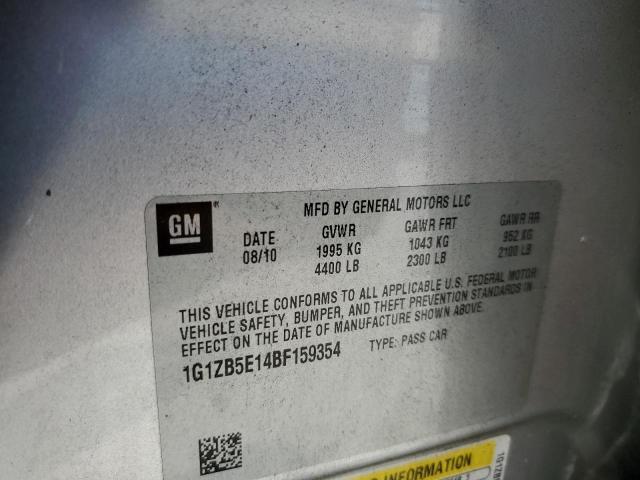 Photo 12 VIN: 1G1ZB5E14BF159354 - CHEVROLET MALIBU LS 