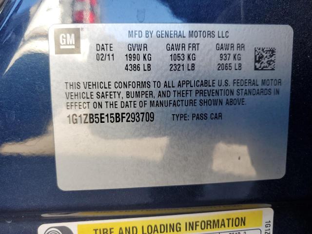 Photo 11 VIN: 1G1ZB5E15BF293709 - CHEVROLET MALIBU 