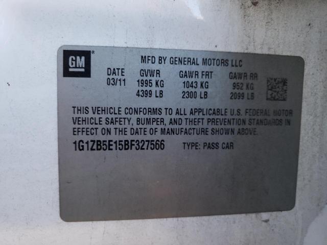 Photo 9 VIN: 1G1ZB5E15BF327566 - CHEVROLET MALIBU LS 