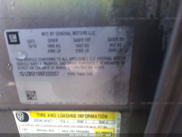 Photo 8 VIN: 1G1ZB5E18BF203257 - CHEVROLET MALIBU 