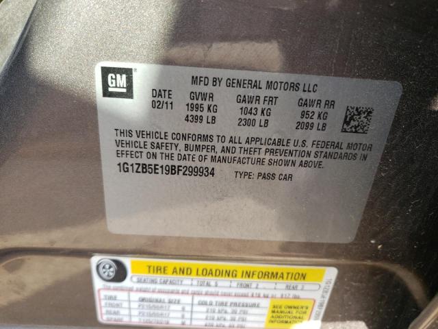 Photo 12 VIN: 1G1ZB5E19BF299934 - CHEVROLET MALIBU LS 