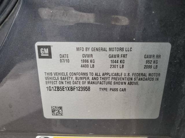 Photo 11 VIN: 1G1ZB5E1XBF123958 - CHEVROLET MALIBU 