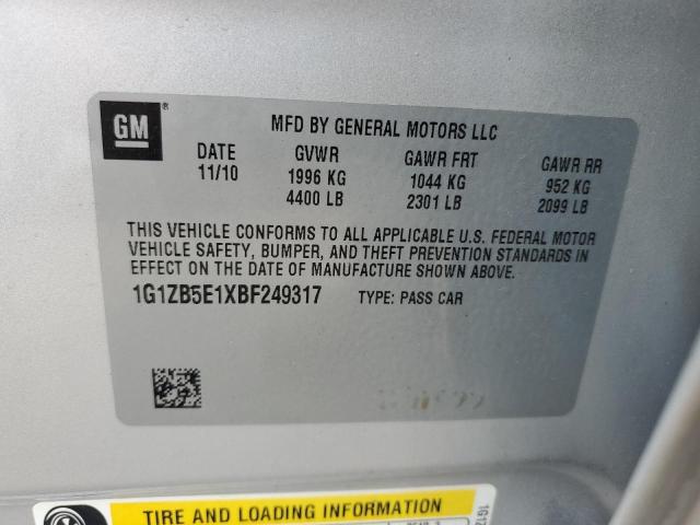 Photo 11 VIN: 1G1ZB5E1XBF249317 - CHEVROLET MALIBU 