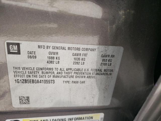 Photo 11 VIN: 1G1ZB5EB0A4105973 - CHEVROLET MALIBU 