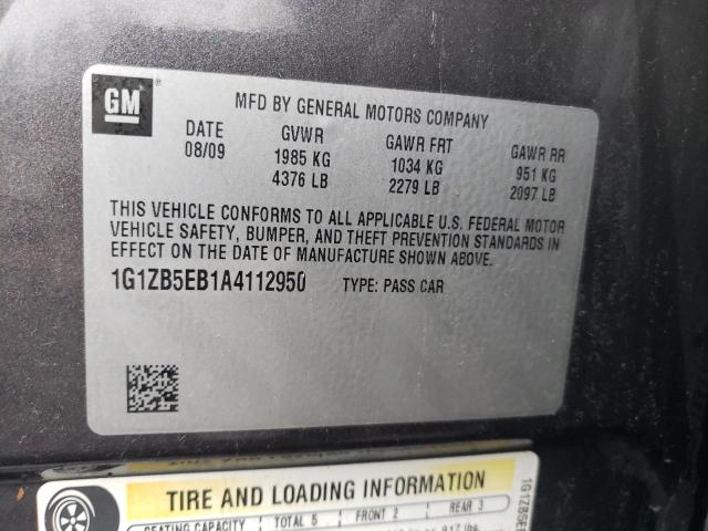 Photo 11 VIN: 1G1ZB5EB1A4112950 - CHEVROLET MALIBU 