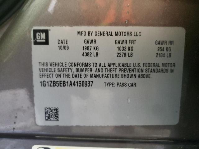 Photo 11 VIN: 1G1ZB5EB1A4150937 - CHEVROLET MALIBU 