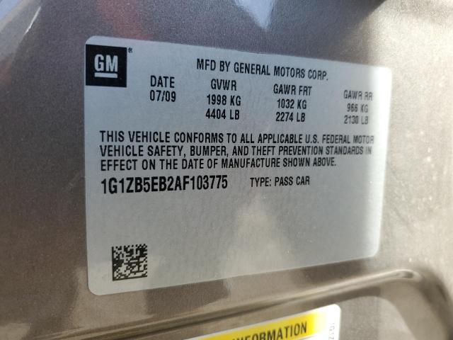 Photo 11 VIN: 1G1ZB5EB2AF103775 - CHEVROLET MALIBU LS 