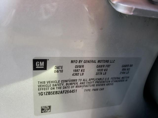 Photo 9 VIN: 1G1ZB5EB2AF264451 - CHEVROLET MALIBU LS 