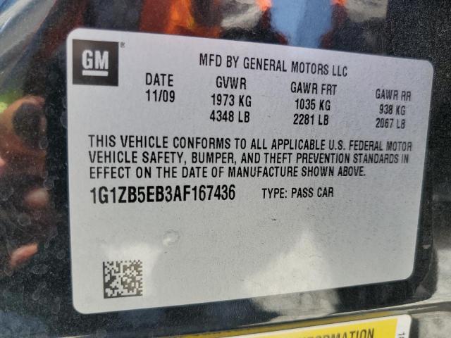 Photo 11 VIN: 1G1ZB5EB3AF167436 - CHEVROLET MALIBU LS 