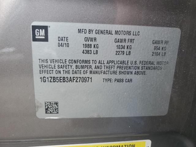 Photo 11 VIN: 1G1ZB5EB3AF270971 - CHEVROLET MALIBU LS 