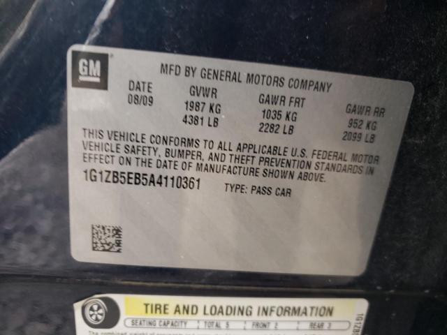 Photo 9 VIN: 1G1ZB5EB5A4110361 - CHEVROLET MALIBU LS 