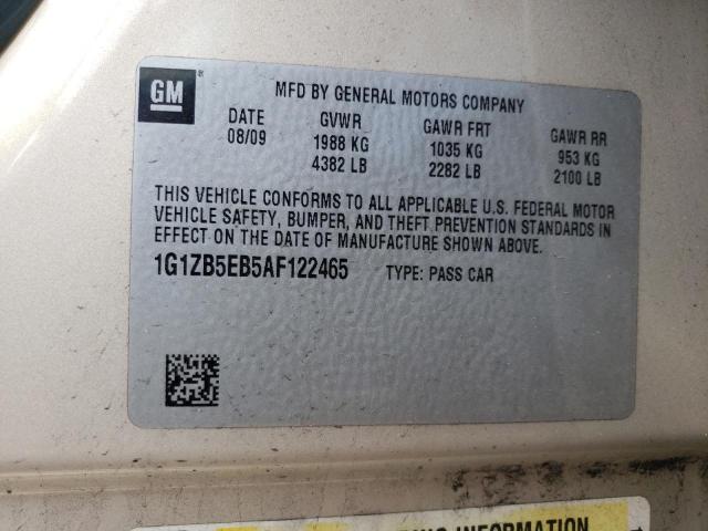 Photo 11 VIN: 1G1ZB5EB5AF122465 - CHEVROLET MALIBU 