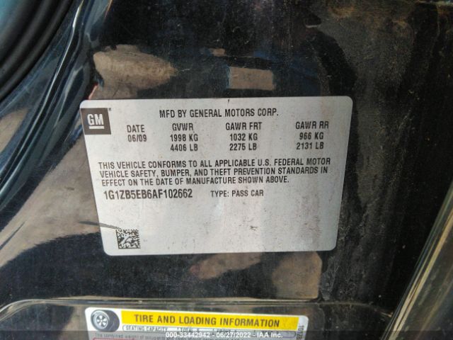 Photo 8 VIN: 1G1ZB5EB6AF102662 - CHEVROLET MALIBU 