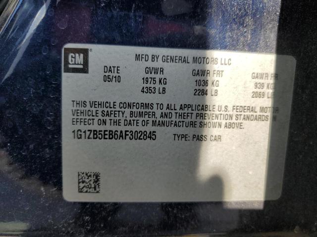 Photo 12 VIN: 1G1ZB5EB6AF302845 - CHEVROLET MALIBU 