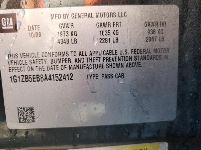 Photo 12 VIN: 1G1ZB5EB8A4152412 - CHEVROLET MALIBU LS 