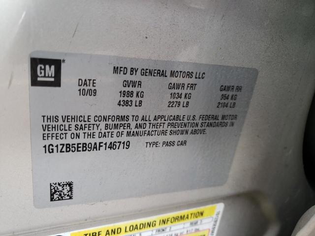 Photo 11 VIN: 1G1ZB5EB9AF146719 - CHEVROLET MALIBU LS 