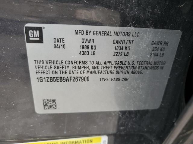 Photo 11 VIN: 1G1ZB5EB9AF267900 - CHEVROLET MALIBU 