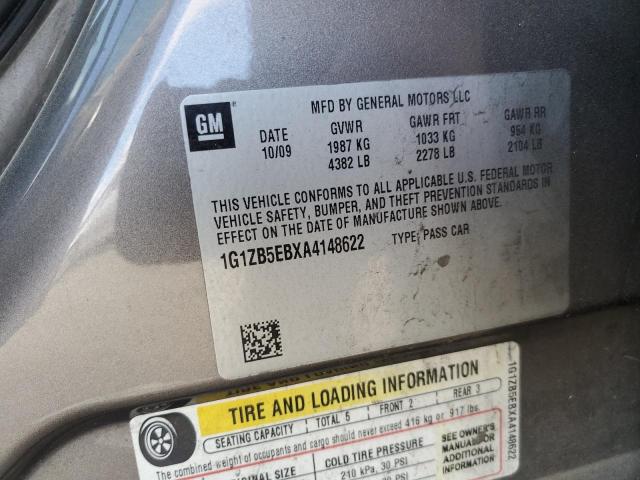 Photo 11 VIN: 1G1ZB5EBXA4148622 - CHEVROLET MALIBU 