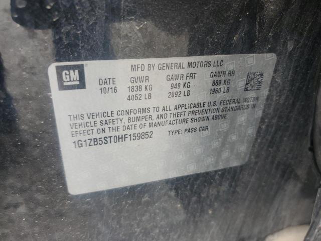 Photo 11 VIN: 1G1ZB5ST0HF159852 - CHEVROLET MALIBU 