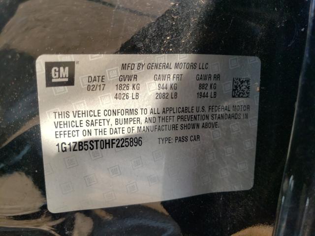 Photo 9 VIN: 1G1ZB5ST0HF225896 - CHEVROLET MALIBU LS 