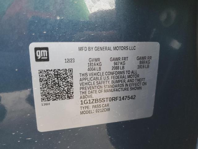 Photo 11 VIN: 1G1ZB5ST0RF147542 - CHEVROLET MALIBU LS 