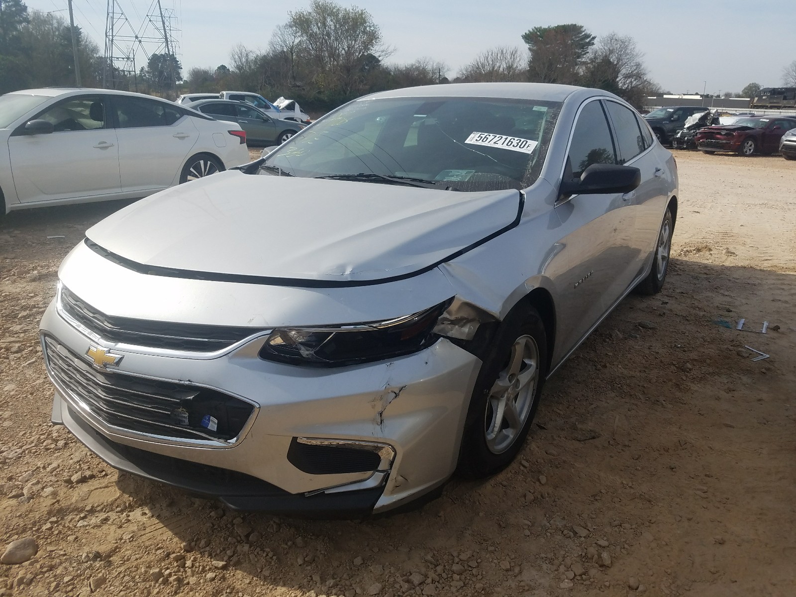 Photo 1 VIN: 1G1ZB5ST1GF306419 - CHEVROLET MALIBU LS 