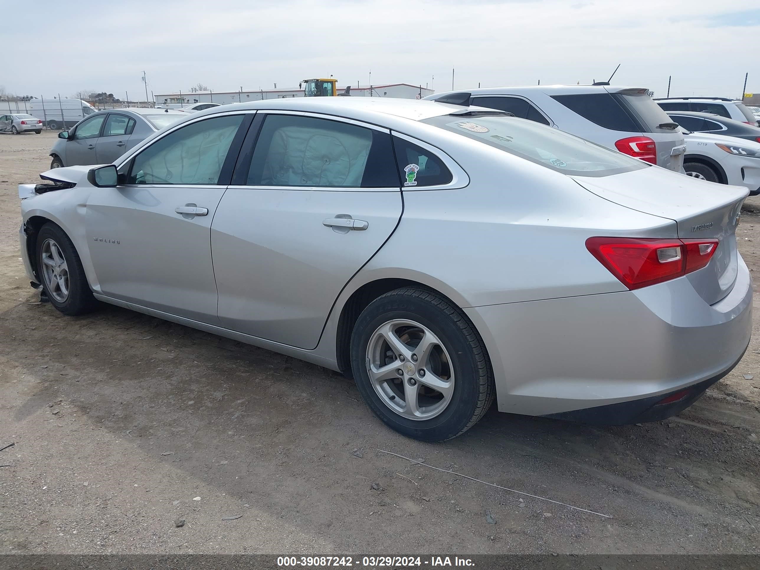 Photo 2 VIN: 1G1ZB5ST1HF126911 - CHEVROLET MALIBU 