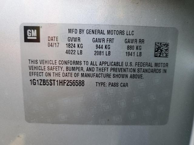 Photo 11 VIN: 1G1ZB5ST1HF256588 - CHEVROLET MALIBU LS 