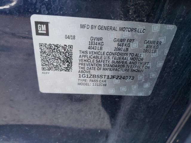 Photo 11 VIN: 1G1ZB5ST1JF224973 - CHEVROLET MALIBU 