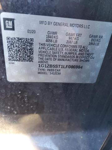 Photo 11 VIN: 1G1ZB5ST1LF086984 - CHEVROLET MALIBU LS 