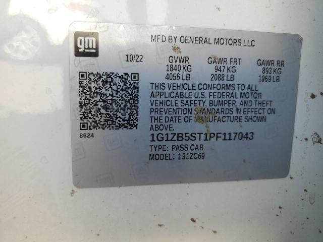 Photo 12 VIN: 1G1ZB5ST1PF117043 - CHEVROLET MALIBU LS 