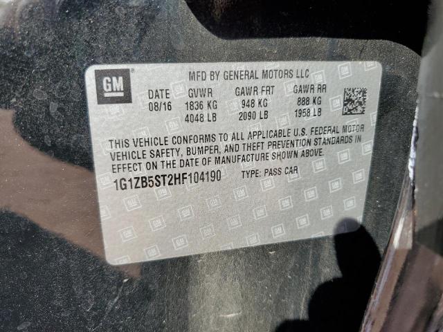 Photo 11 VIN: 1G1ZB5ST2HF104190 - CHEVROLET MALIBU LS 