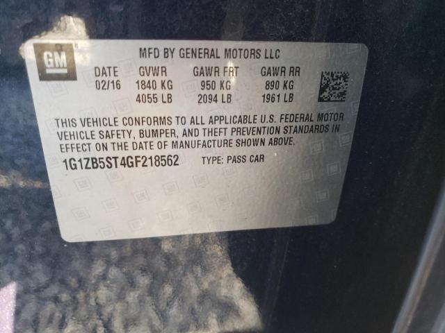 Photo 11 VIN: 1G1ZB5ST4GF218562 - CHEVROLET MALIBU LS 