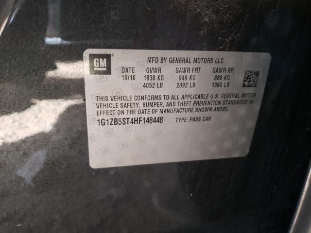 Photo 9 VIN: 1G1ZB5ST4HF148448 - CHEVROLET MALIBU LS 