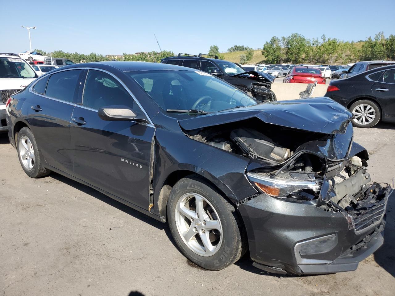 Photo 3 VIN: 1G1ZB5ST4JF107534 - CHEVROLET MALIBU 