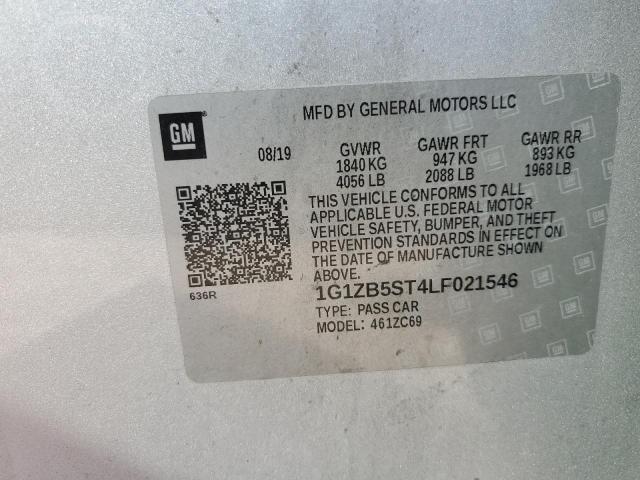 Photo 11 VIN: 1G1ZB5ST4LF021546 - CHEVROLET MALIBU LS 