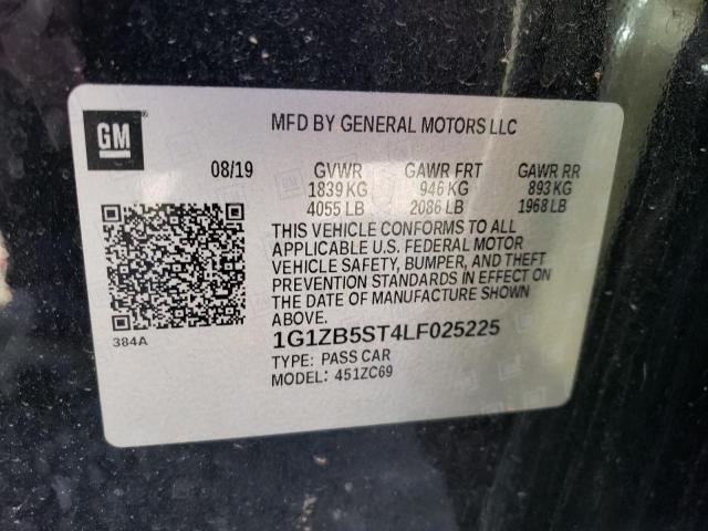 Photo 11 VIN: 1G1ZB5ST4LF025225 - CHEVROLET MALIBU 