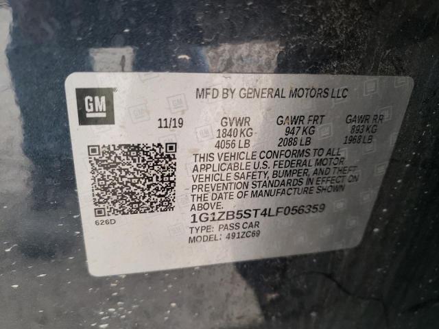 Photo 11 VIN: 1G1ZB5ST4LF056359 - CHEVROLET MALIBU 