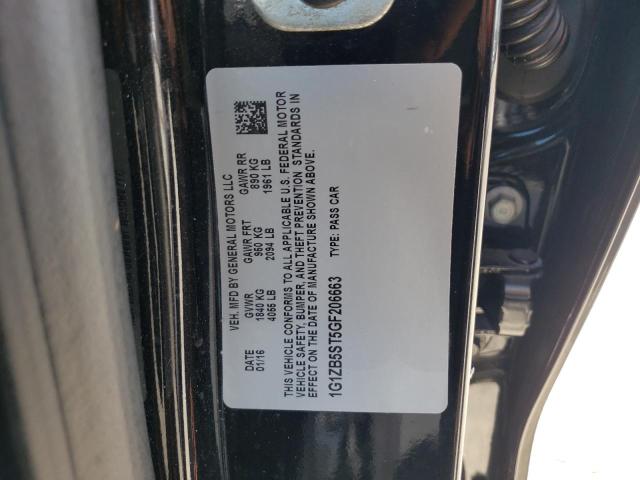 Photo 9 VIN: 1G1ZB5ST5GF206663 - CHEVROLET MALIBU 