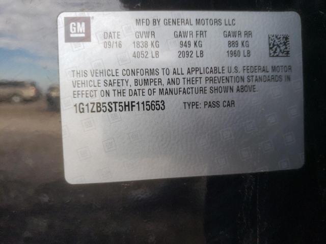 Photo 11 VIN: 1G1ZB5ST5HF115653 - CHEVROLET MALIBU 