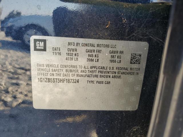 Photo 11 VIN: 1G1ZB5ST5HF187324 - CHEVROLET MALIBU LS 