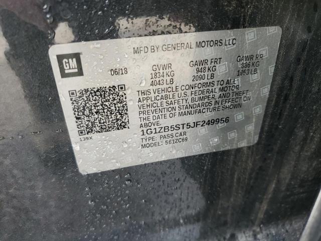 Photo 11 VIN: 1G1ZB5ST5JF249956 - CHEVROLET MALIBU 