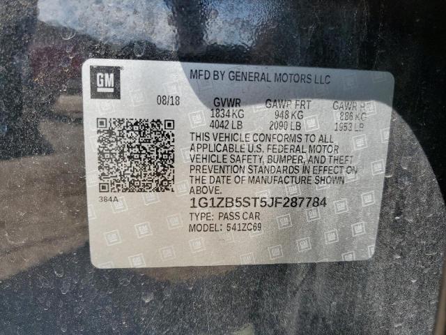 Photo 11 VIN: 1G1ZB5ST5JF287784 - CHEVROLET MALIBU LS 