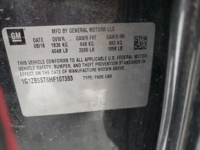 Photo 12 VIN: 1G1ZB5ST6HF107383 - CHEVROLET MALIBU 