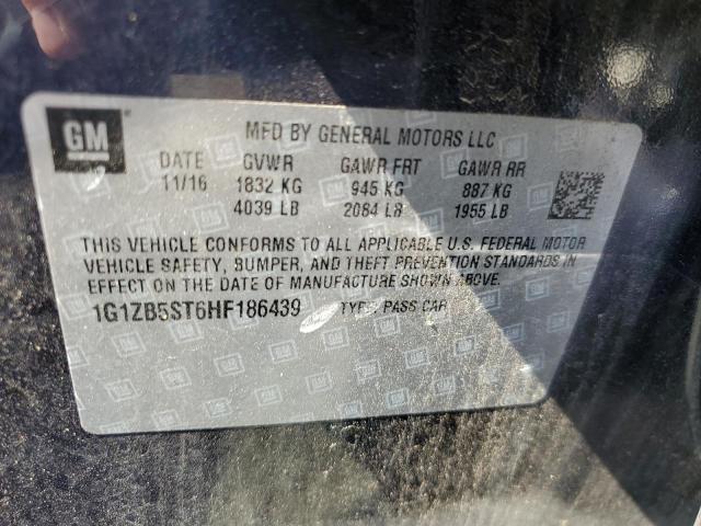 Photo 11 VIN: 1G1ZB5ST6HF186439 - CHEVROLET MALIBU 